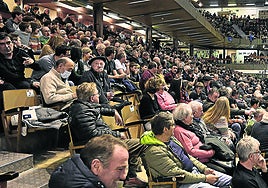 Partido de vuelta del campeonato de Parejas entre Ezkurdia y Tolosa frente a Altuna III y Martija.