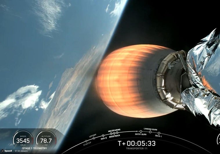 El satélite Lur-1 establece conexión
