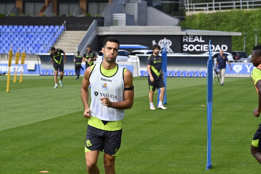 La Real, lista para el primer partido de la temporada