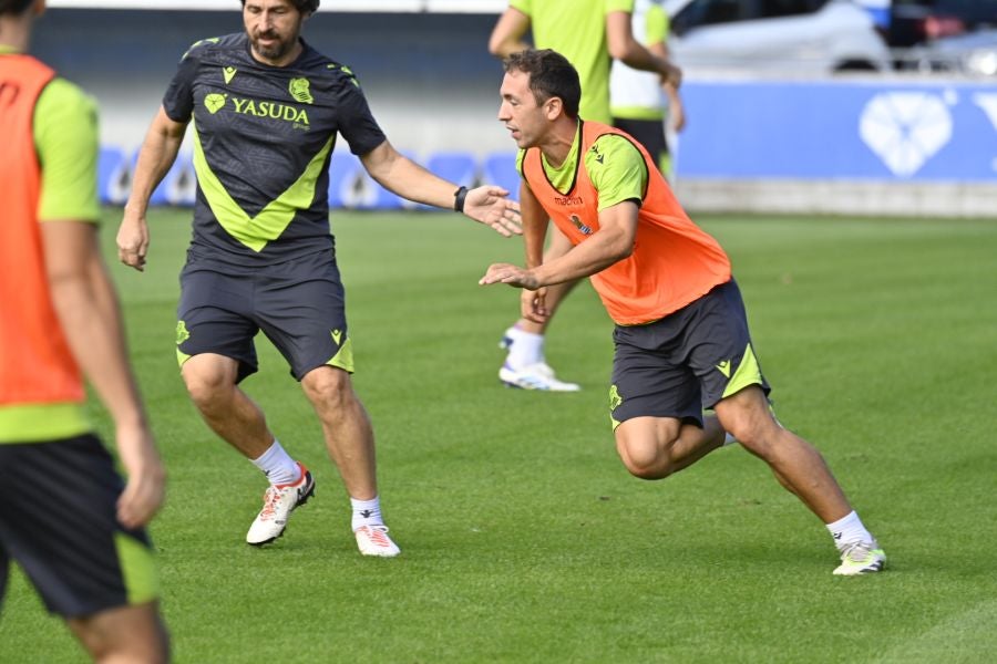 La Real, lista para el primer partido de la temporada