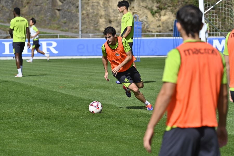 La Real, lista para el primer partido de la temporada