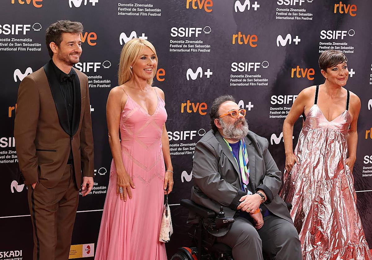 Alfombra roja inaugural de la edición 2023 del Zinemaldia