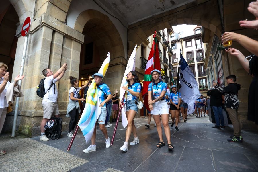 Las 15 banderas de Arraun Lagunak