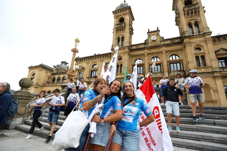 Las 15 banderas de Arraun Lagunak