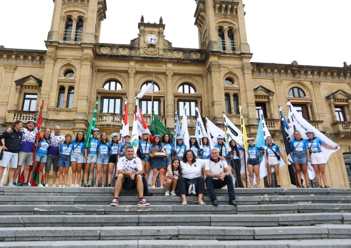 Las 15 banderas de Arraun Lagunak