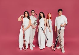 El quinteto de viento Dianto Reed Quintet.