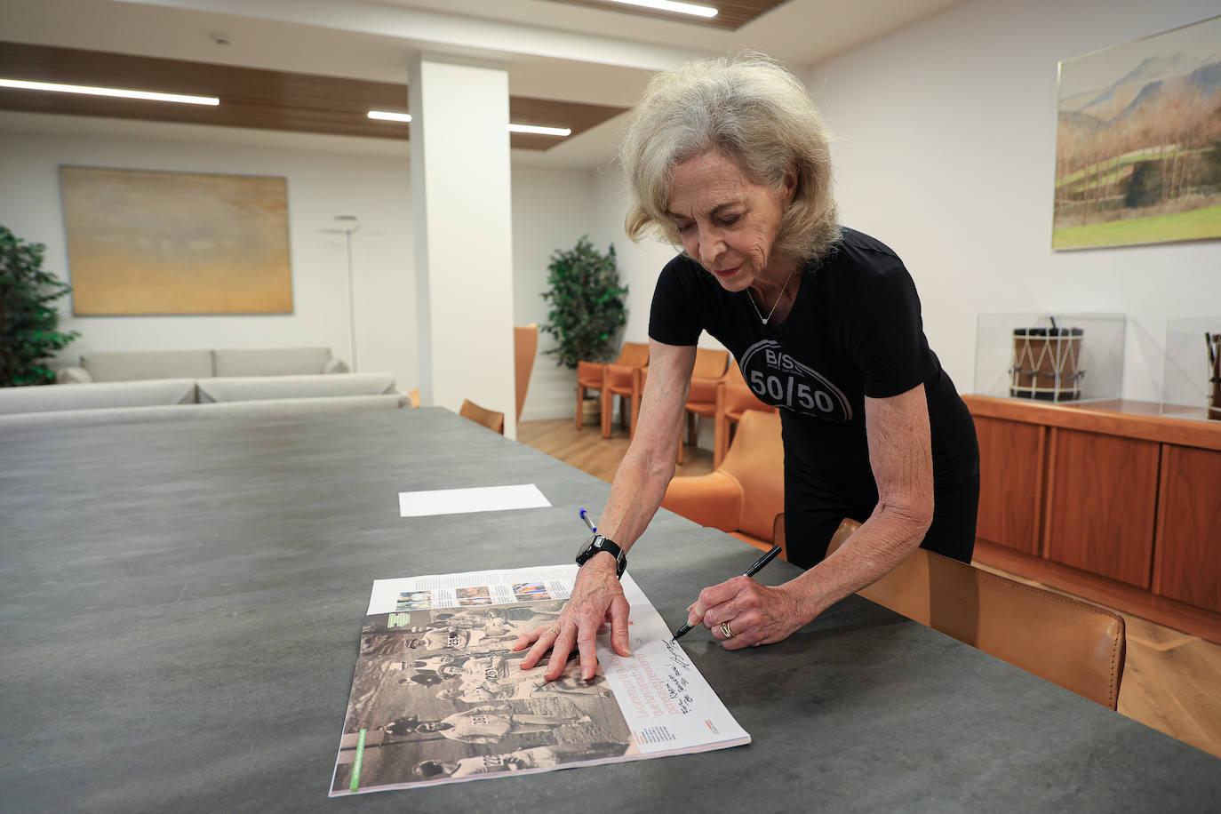 Kathrine Switzer, la primera mujer en correr y finalizar la Maratón de Boston, visita DV