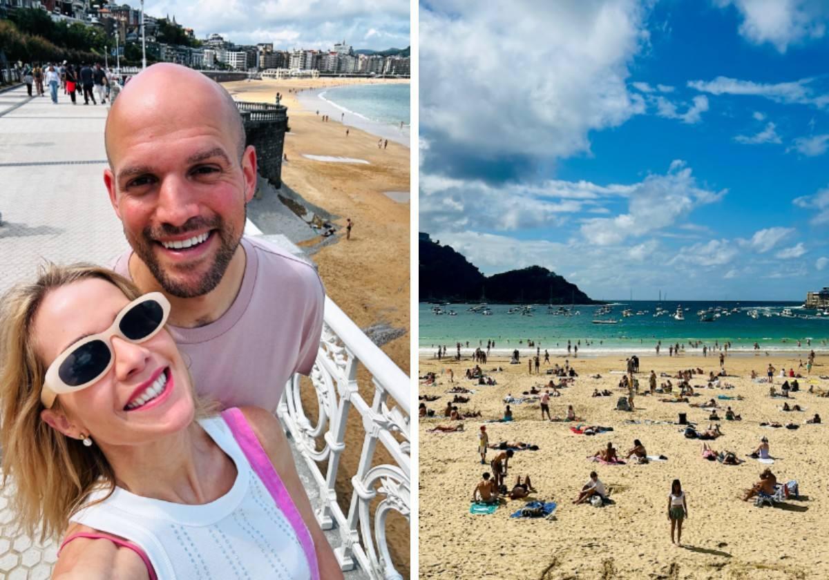 Kate Lawler ha disfrutado con su familia de una bonita escapada a San Sebastián.