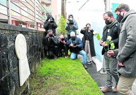 Homenaje a José María Piris en Azkoitia.