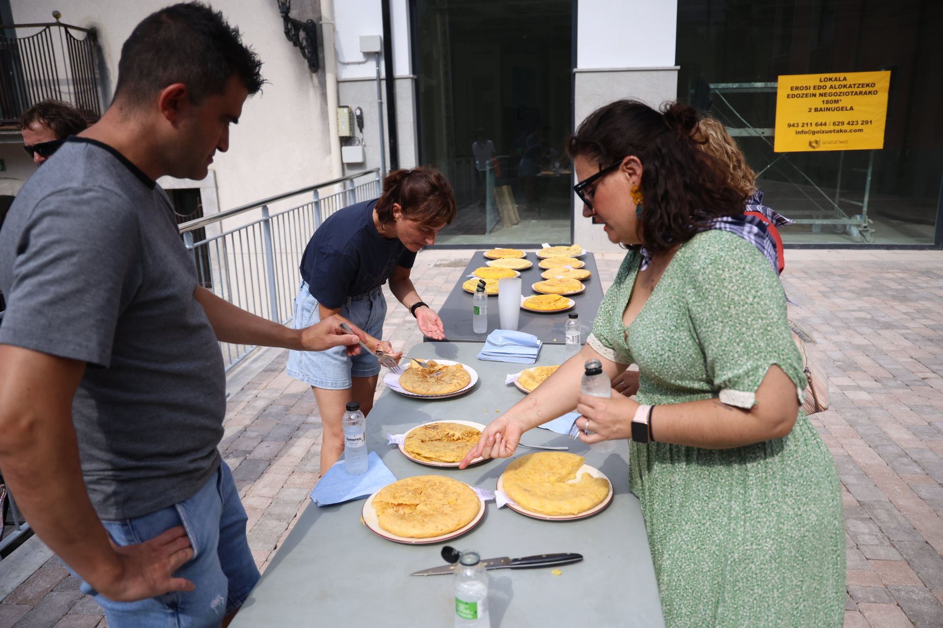 Gran ambiente en Ergobia por las fiestas de San Bartolomé