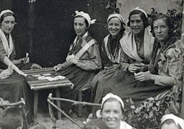 Mendeurreneko egitarauan jasota dagoen argazkietako bat. Erakusketa ere ikusgai egongo da Merkatu Plazan.