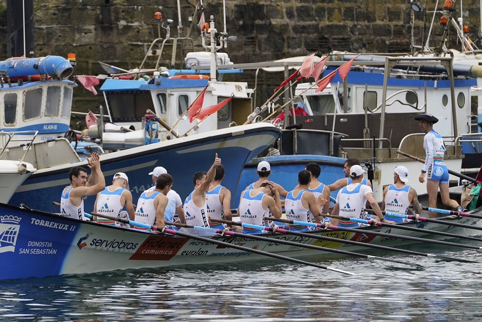 Victoria de Donostiarra en Getaria