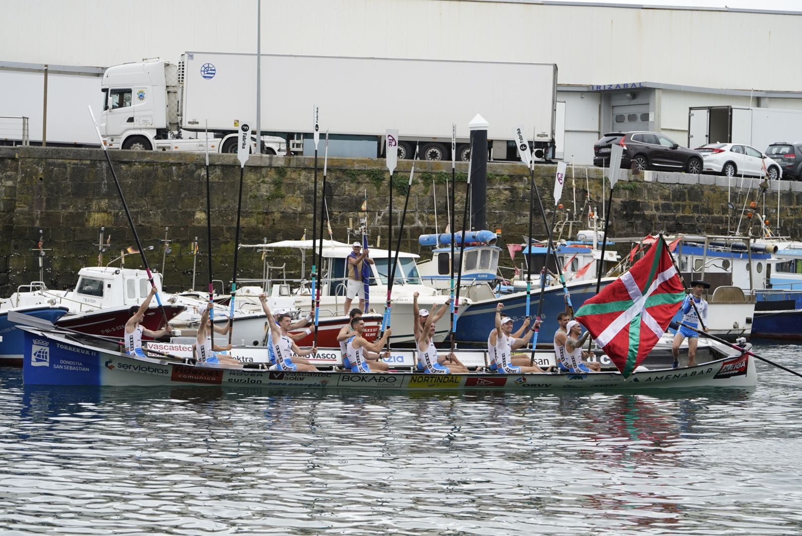 Victoria de Donostiarra en Getaria