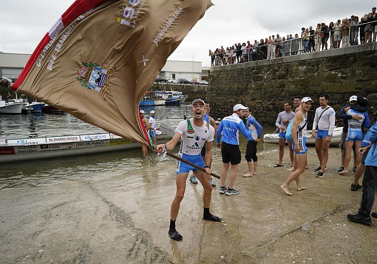 Victoria de Donostiarra en Getaria