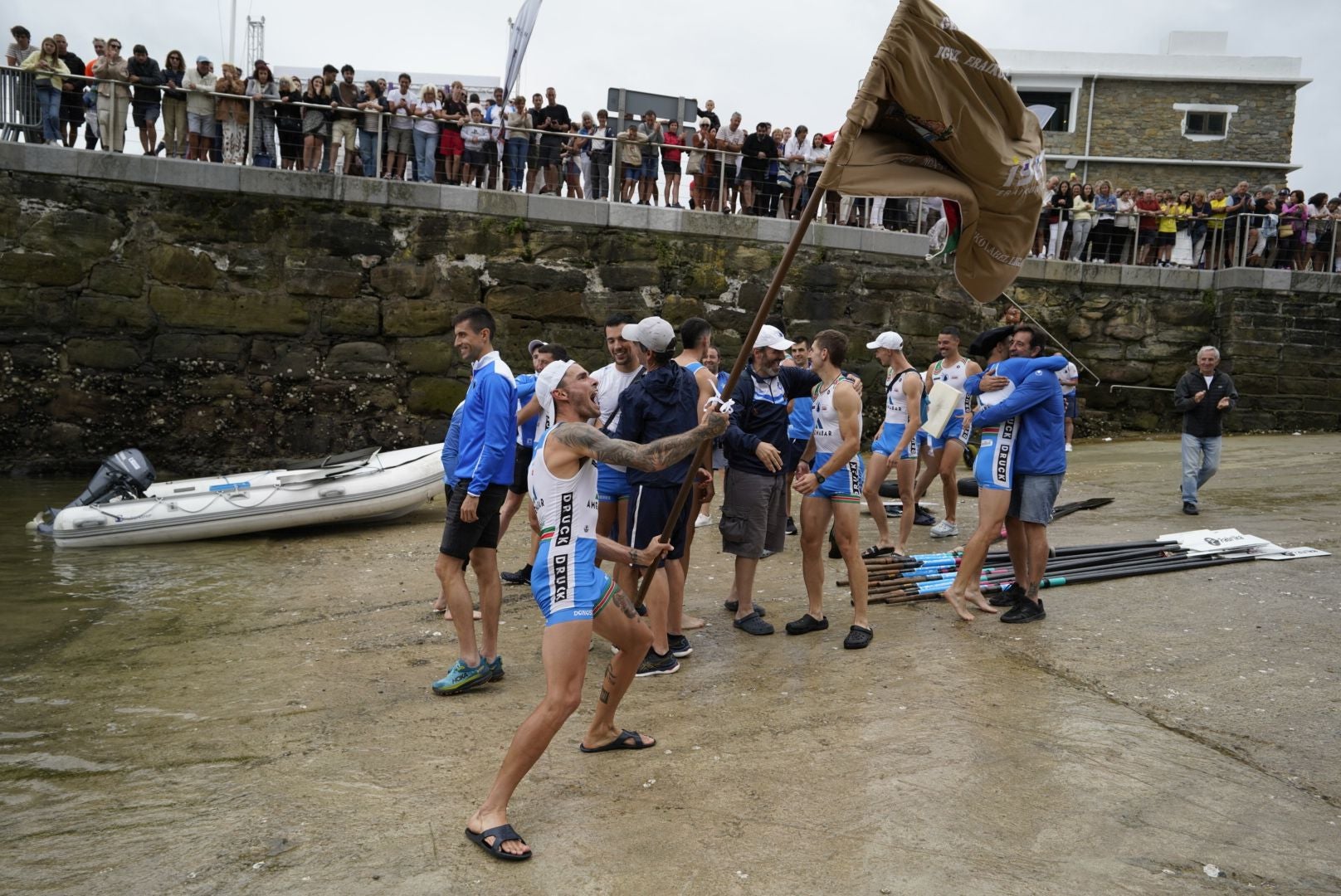 Victoria de Donostiarra en Getaria