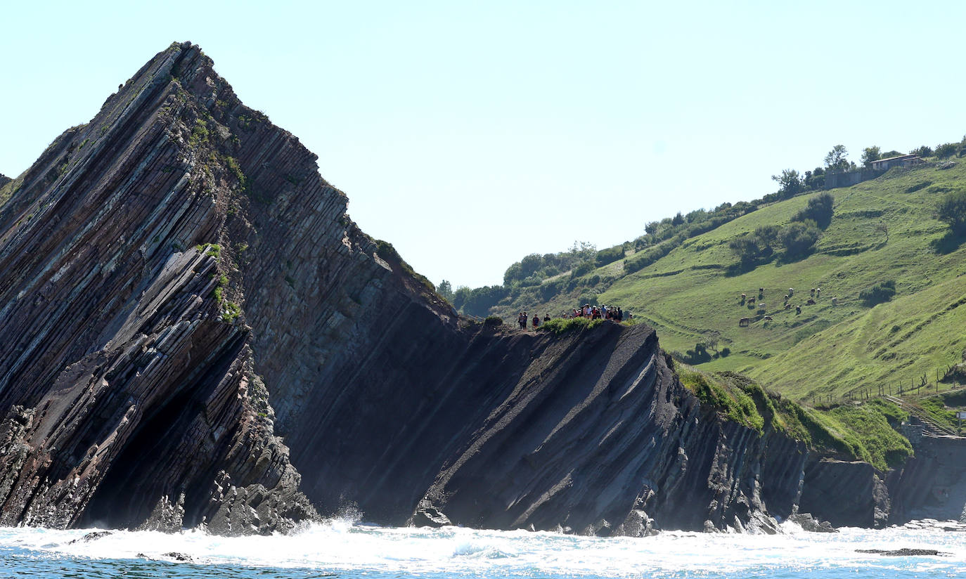 Las mejores vistas del flysch de la costa vasca