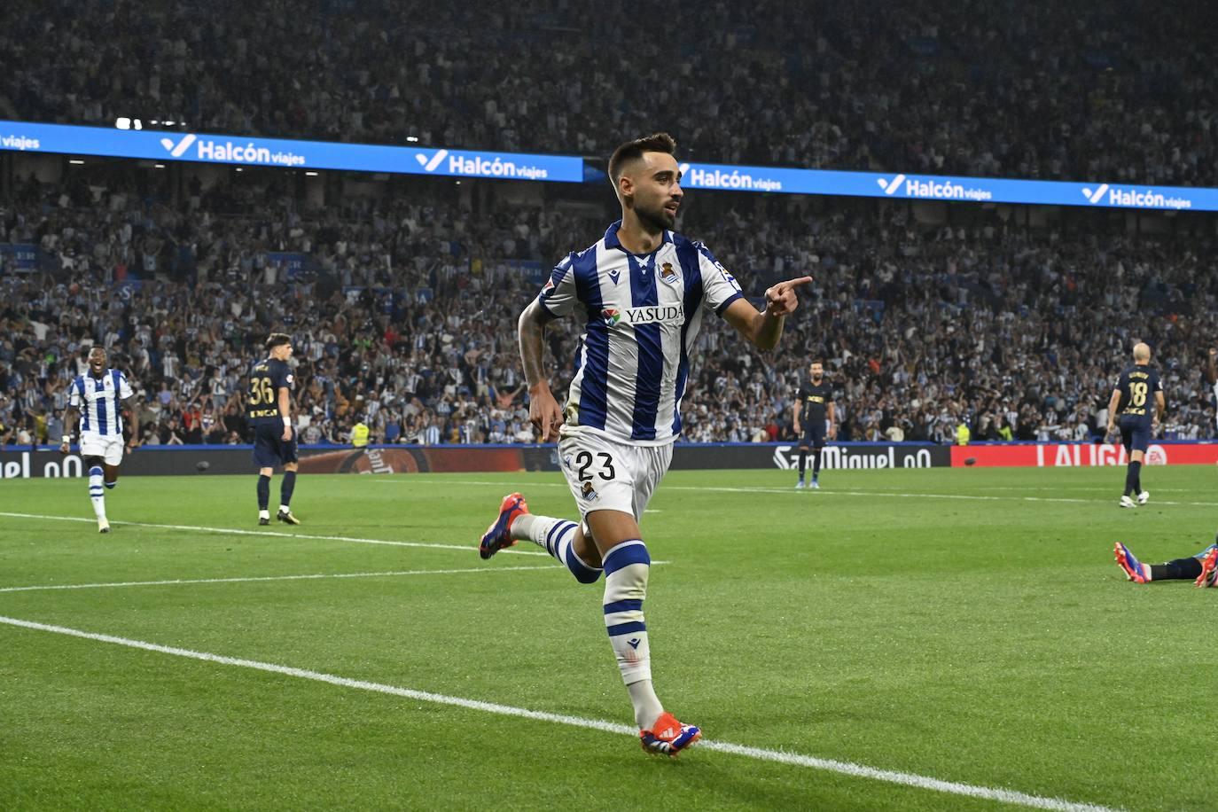 Las mejores imágenes del Real Sociedad - Alavés