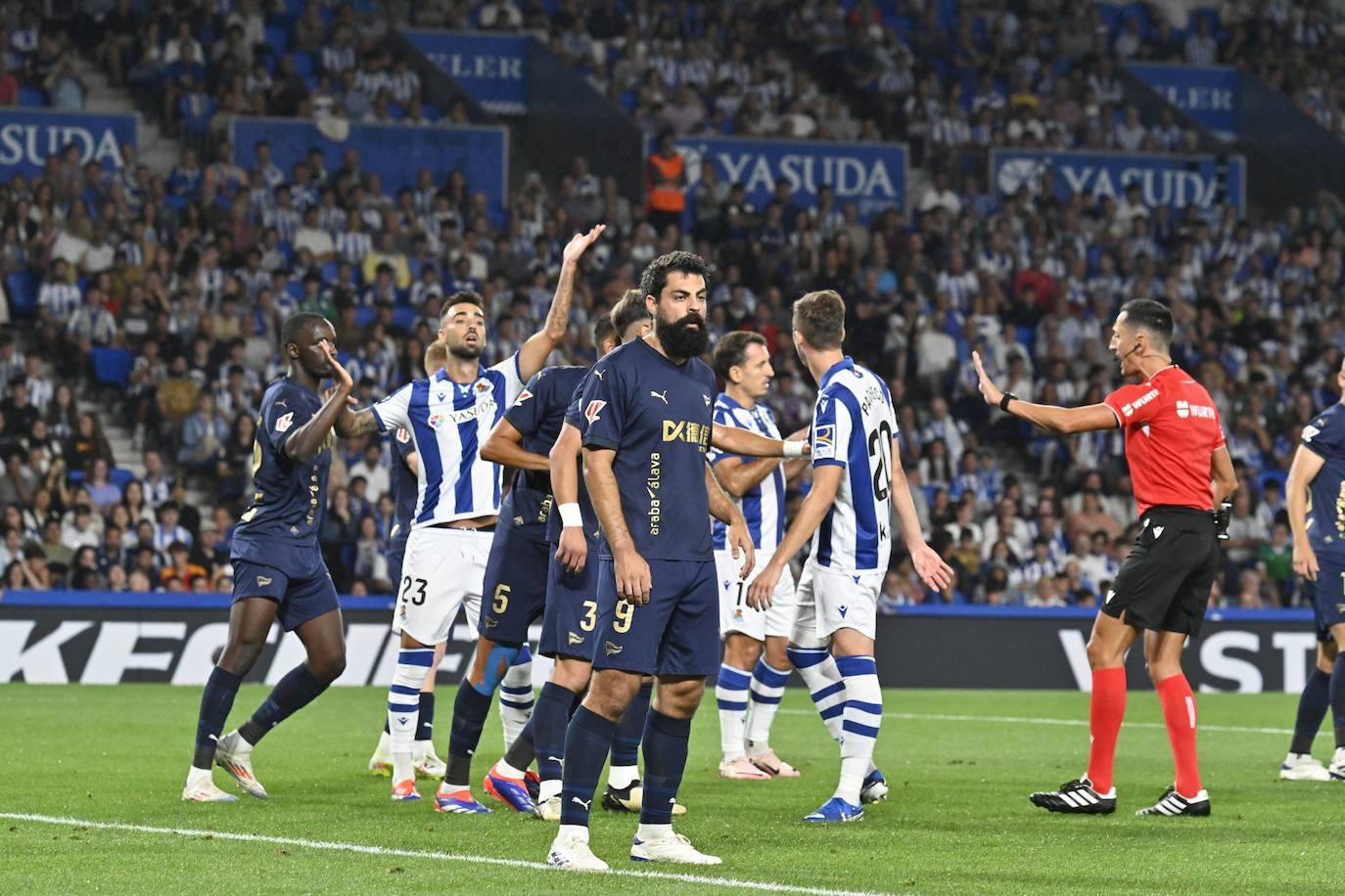 Las mejores imágenes del Real Sociedad - Alavés