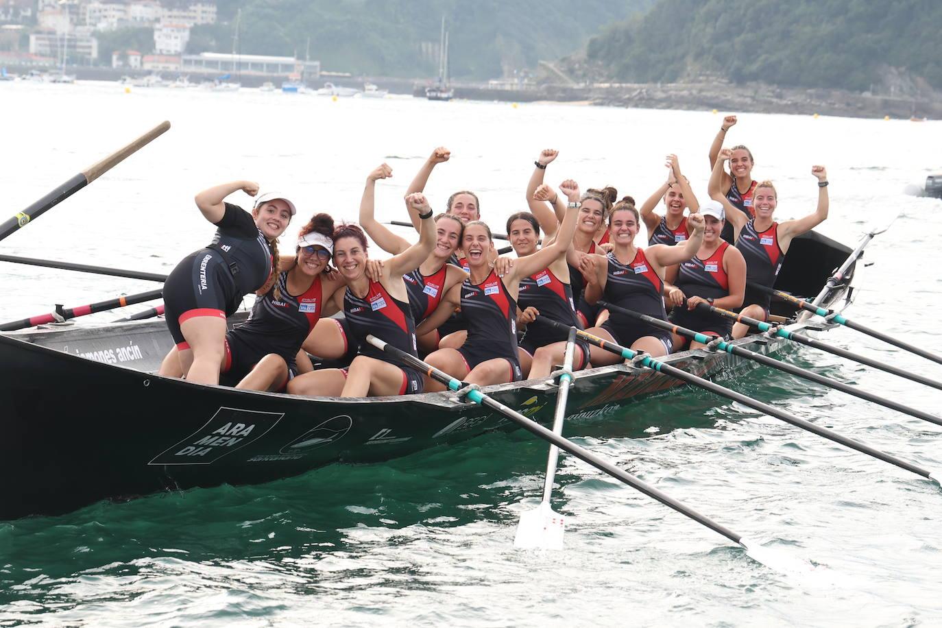 La clasificatoria femenina de la Bandera de la Concha, en imágenes