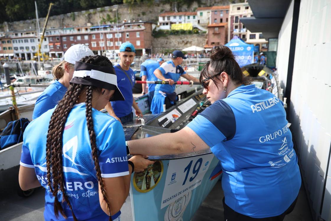 La clasificatoria femenina de la Bandera de la Concha, en imágenes