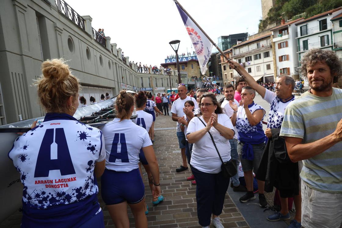 La clasificatoria femenina de la Bandera de la Concha, en imágenes