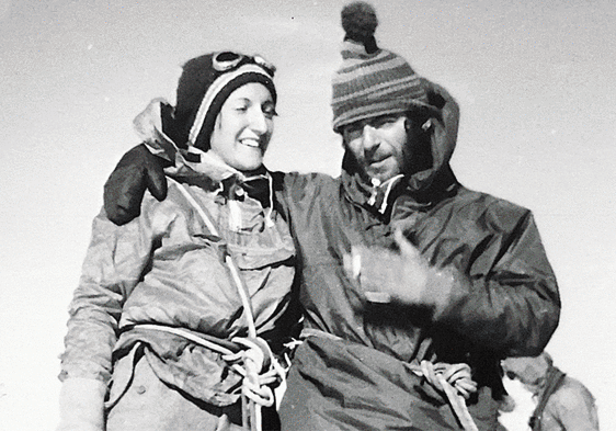 De viaje de novios al Mont Blanc