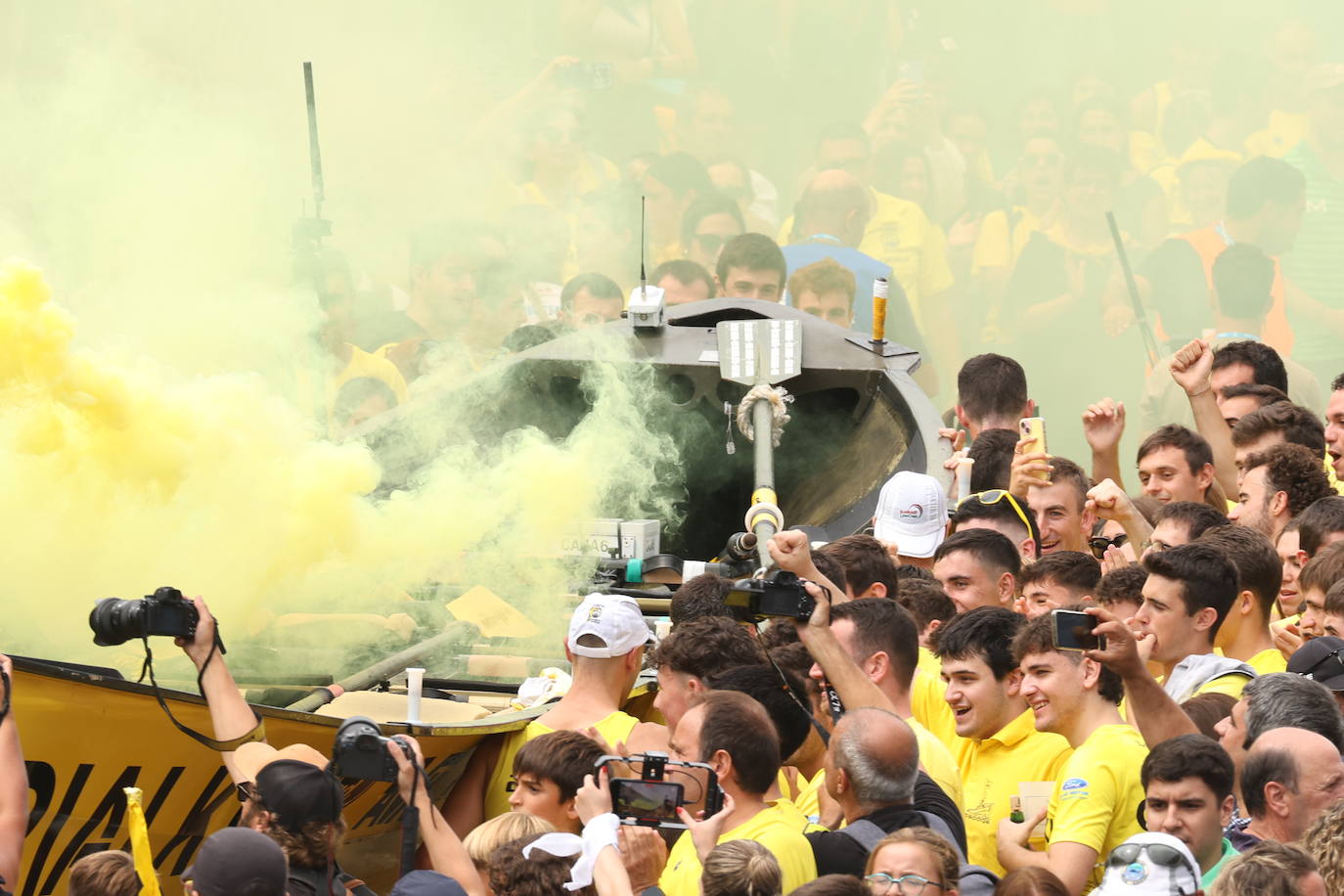 Las mejores fotos del ambiente de la primera jornada