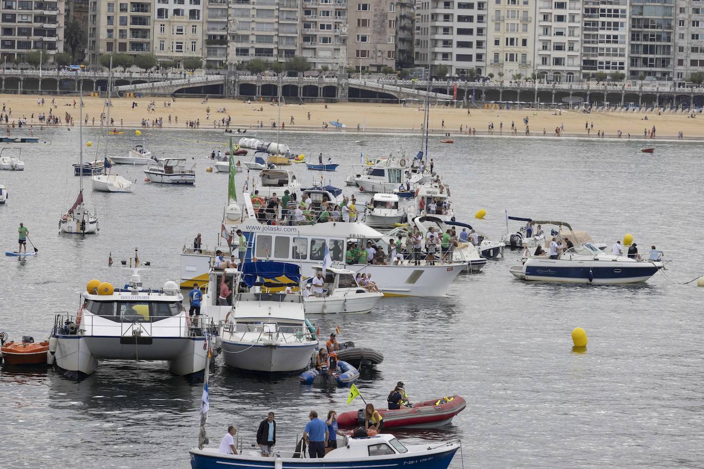 Las mejores fotos del ambiente de la primera jornada