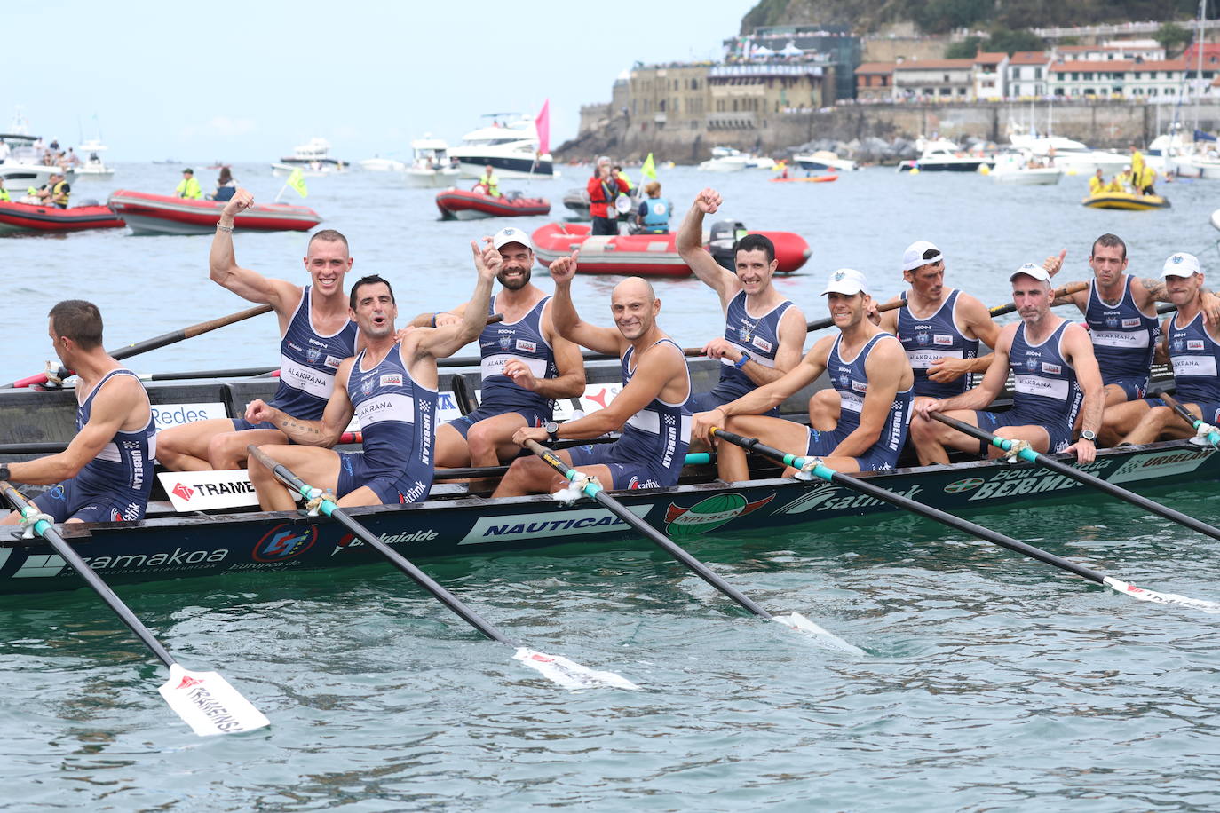 Las mejores imágenes de la regata masculina