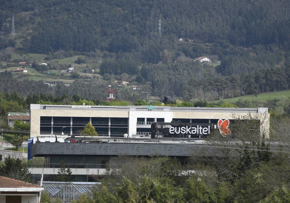 Sede de Euskaltel del parque tecnológico de Zamudio.