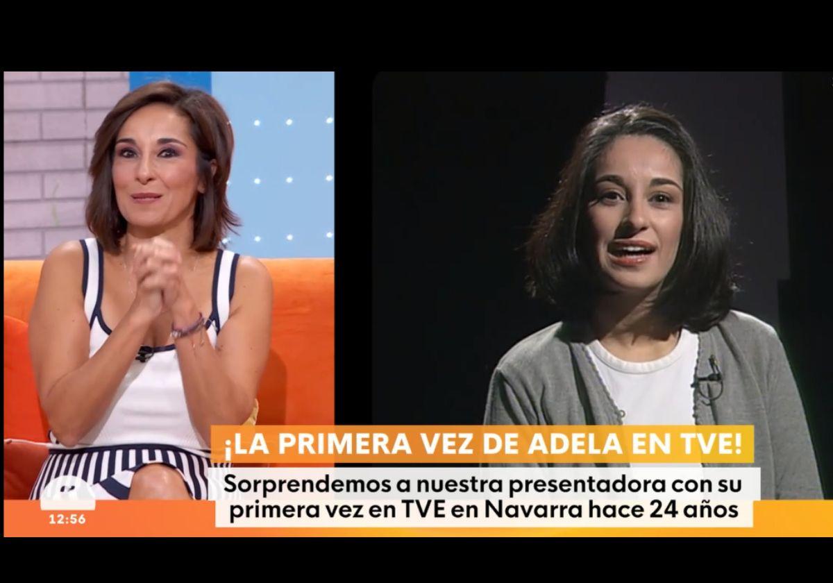 Sorprenden a Adela González con su primera aparición en TVE: «Casi igual»