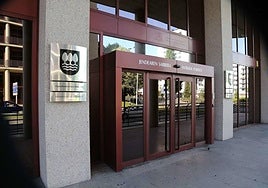 Sede central de la Hacienda de Gipuzkoa en el barrio donostiarra de Errotaburu.