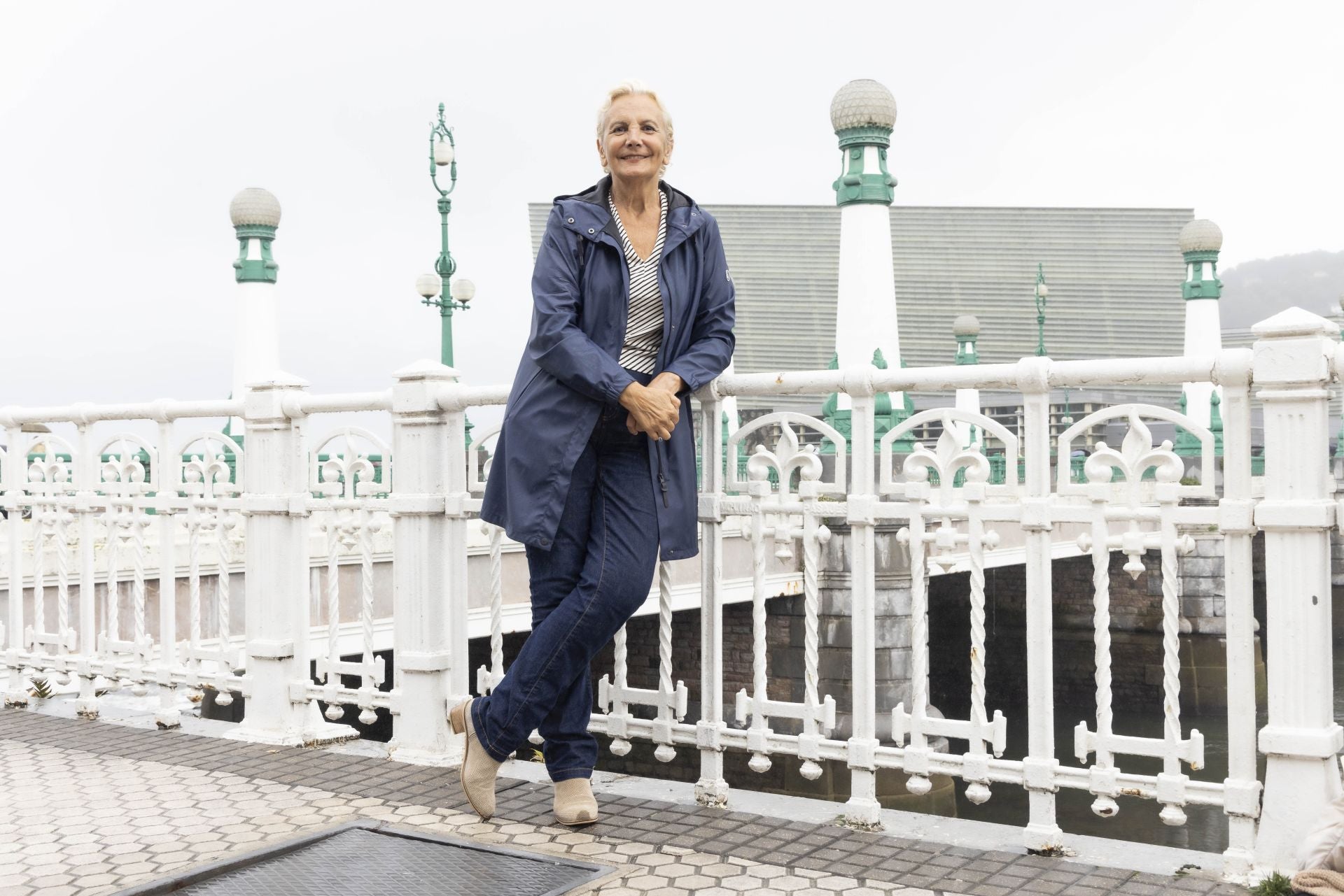 La actriz Elena Irureta, esta semana en Donostia.
