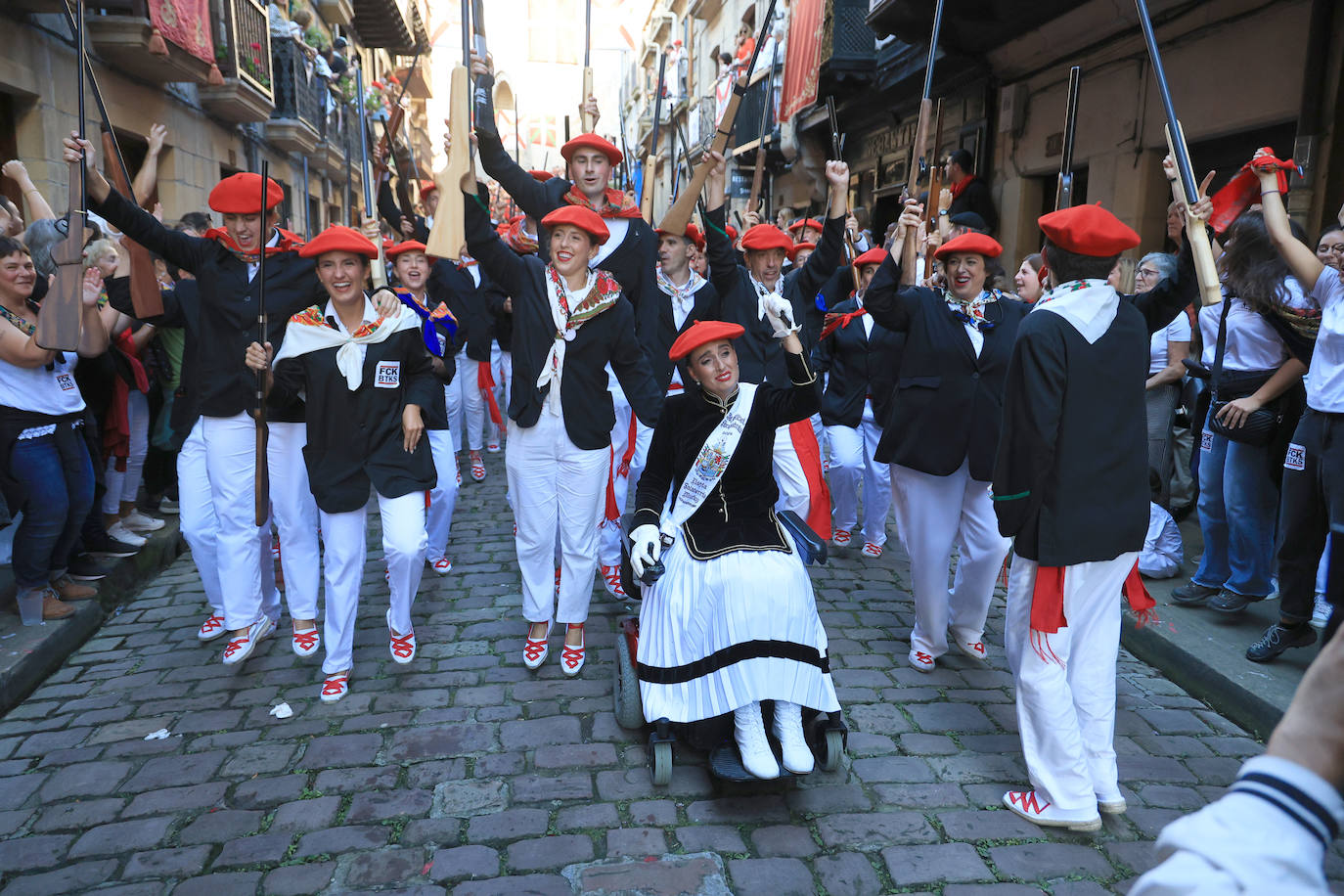 Fiesta con el Zapatero