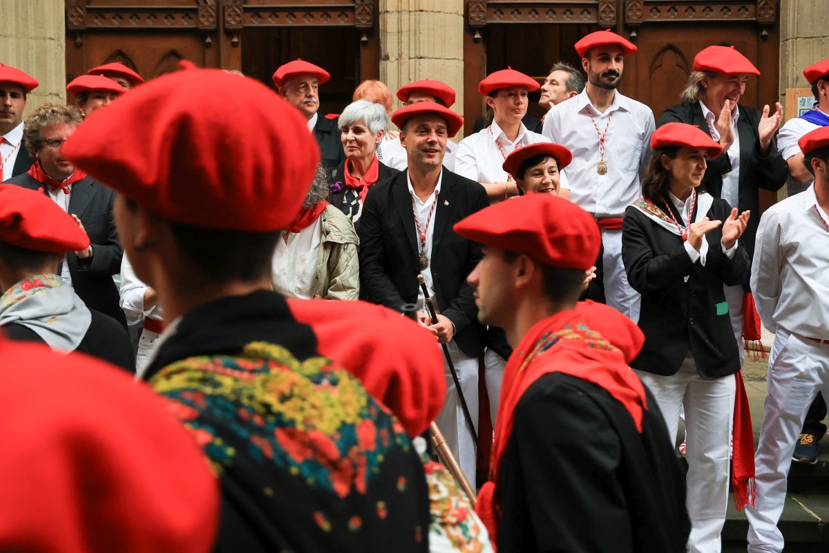 El desfile de la compañía Jaizkibel, en imágenes