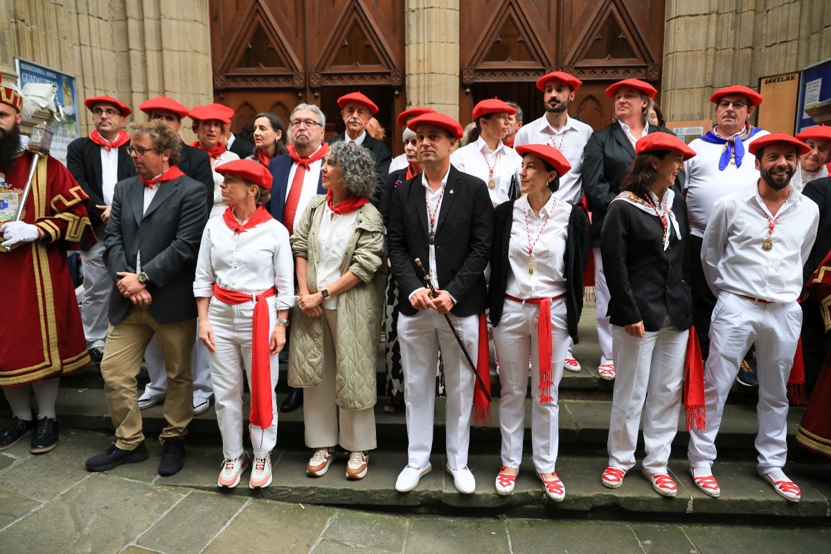 El desfile de la compañía Jaizkibel, en imágenes