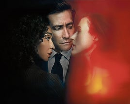 Jake Gyllenhaal, flanqueado por Ruth Negga y Renate Reinsve.