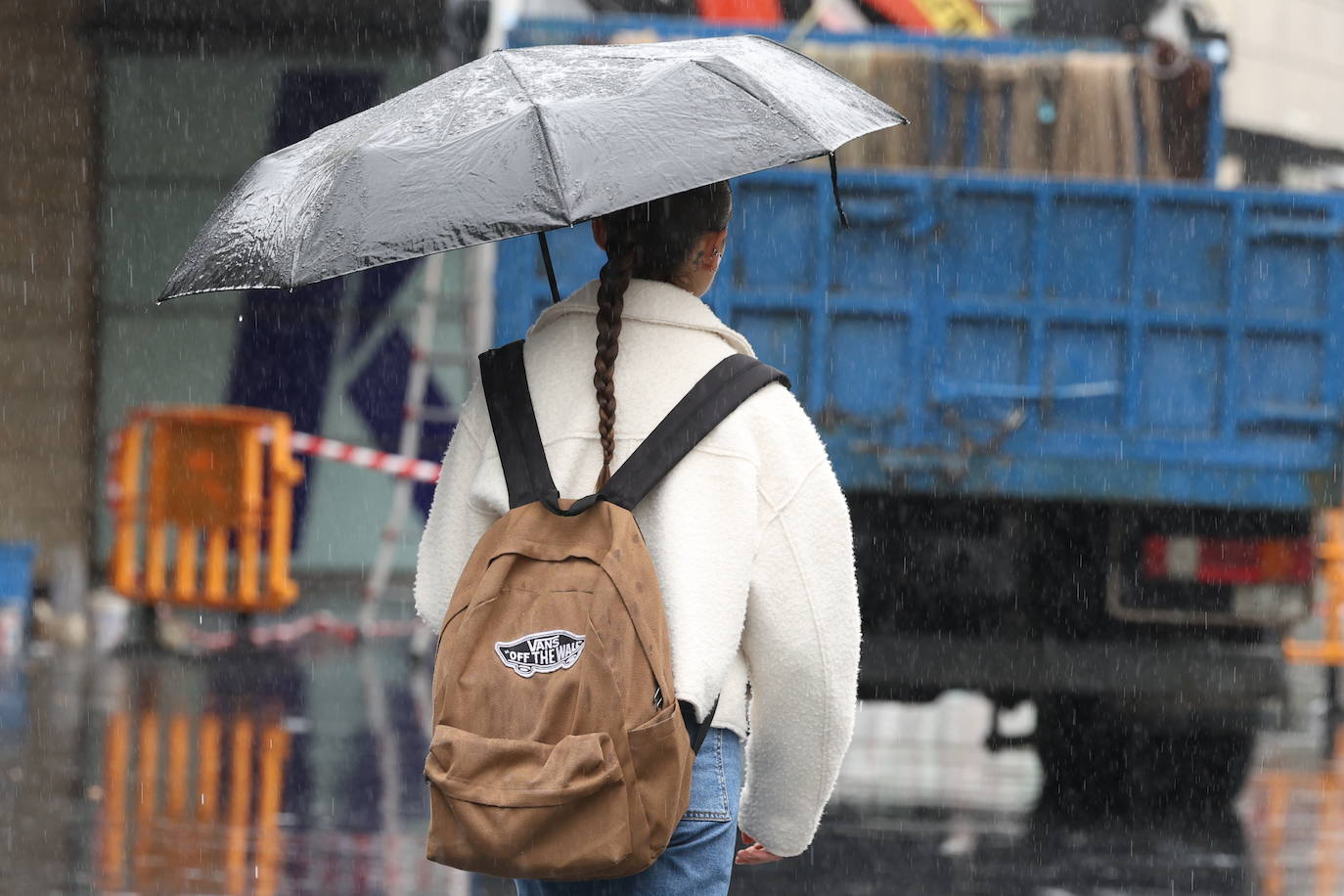 La lluvia se instala en Gipuzkoa