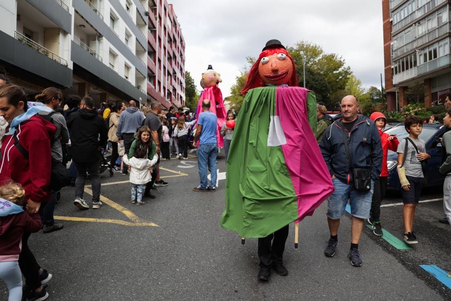 Txupinazo en los Porrontxos de Egia