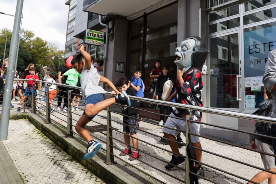 Txupinazo en los Porrontxos de Egia