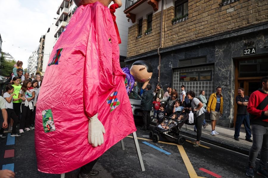 Txupinazo en los Porrontxos de Egia