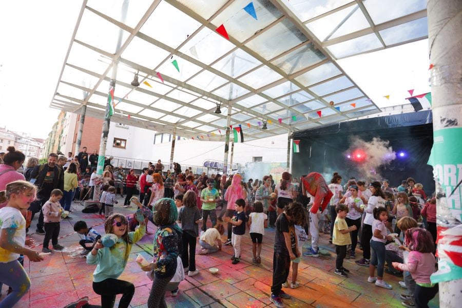 Txupinazo en los Porrontxos de Egia