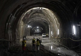 Espacio en el que se ubicará la estación de La Concha del Topo.