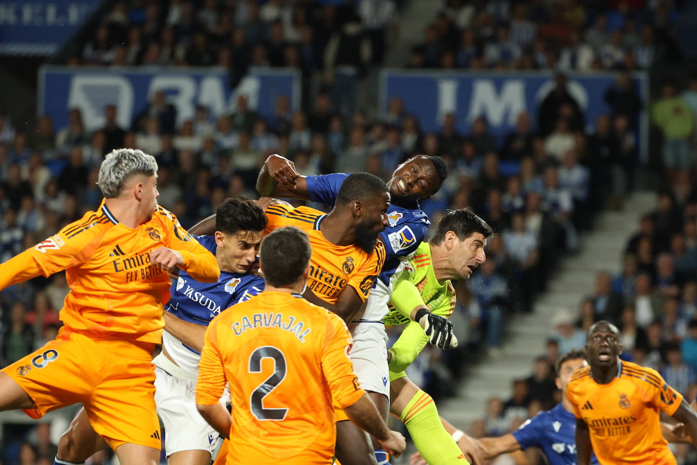 Las mejores imágenes del Real Sociedad - Real Madrid