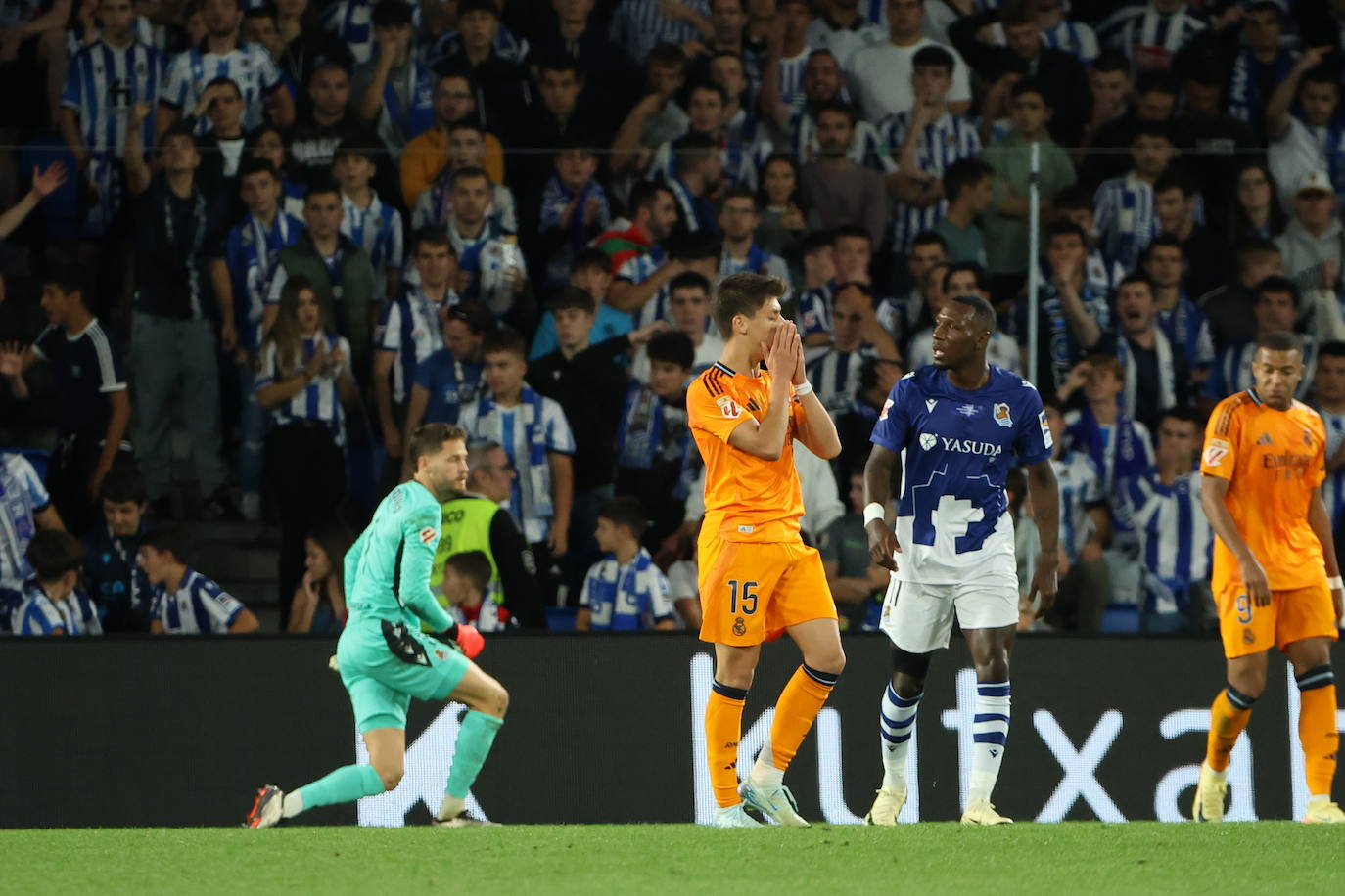 Las mejores imágenes del Real Sociedad - Real Madrid