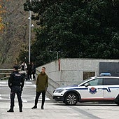 Detenido en Andoain tras provocar un incendio en un contenedor urbano