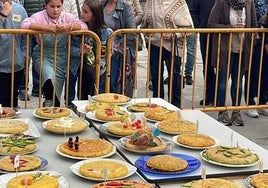 El concurso de tortillas valora elaboración y presentación.