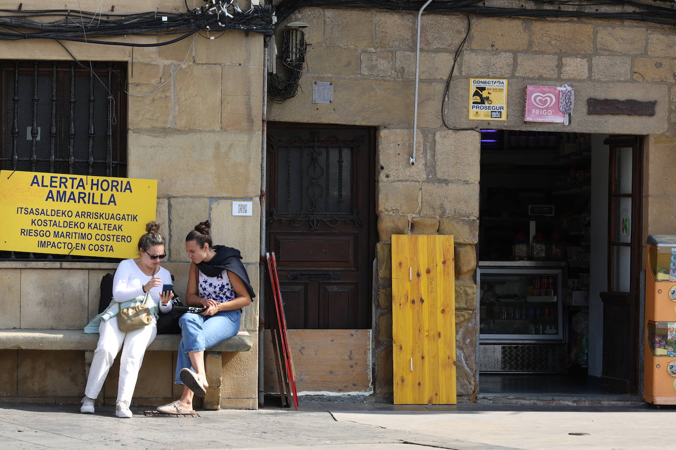 Las espectaculares imágenes de las mareas vivas en Gipuzkoa