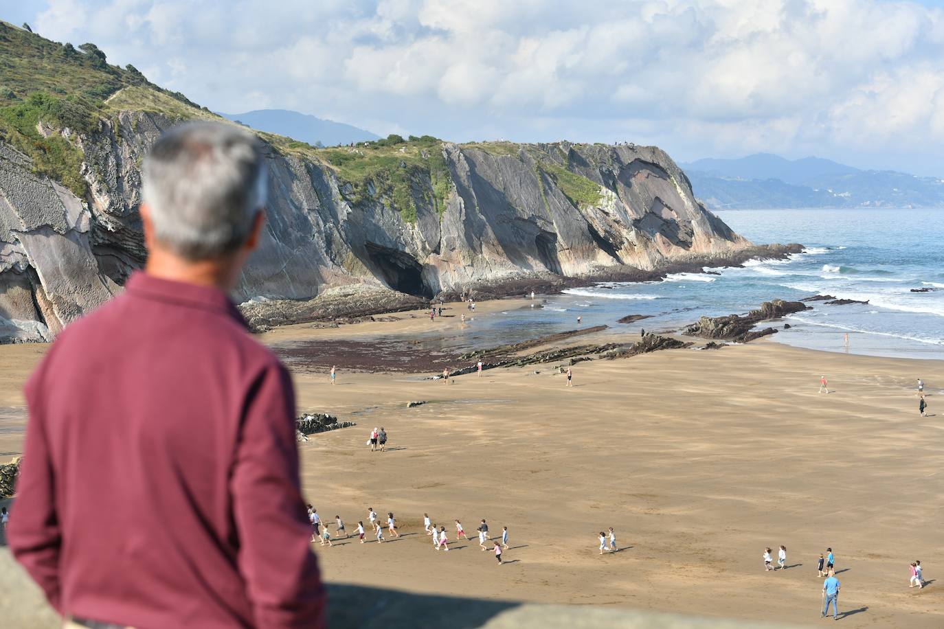 Las espectaculares imágenes de las mareas vivas en Gipuzkoa