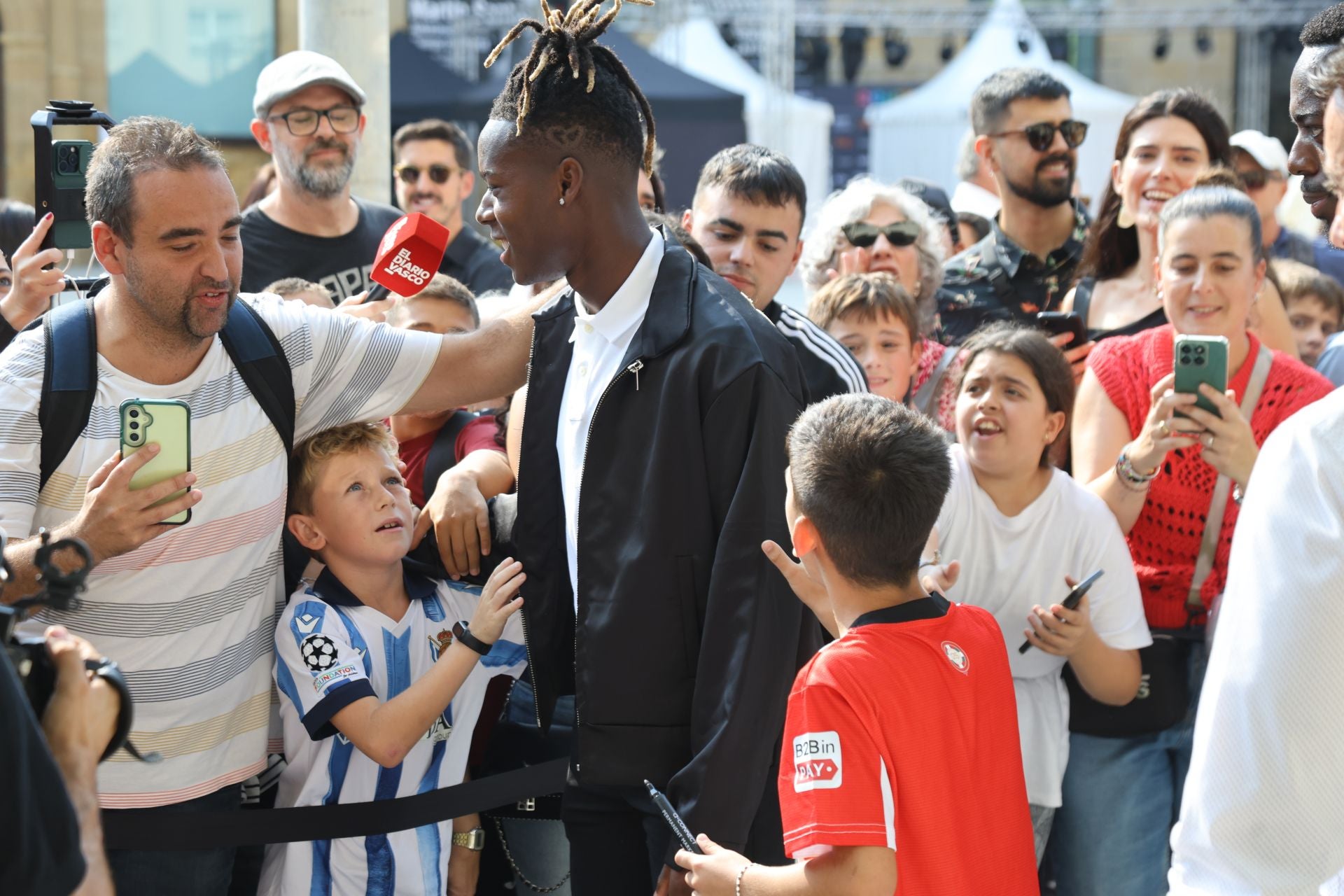 Los Williams se dan un baño de cine en Donostia